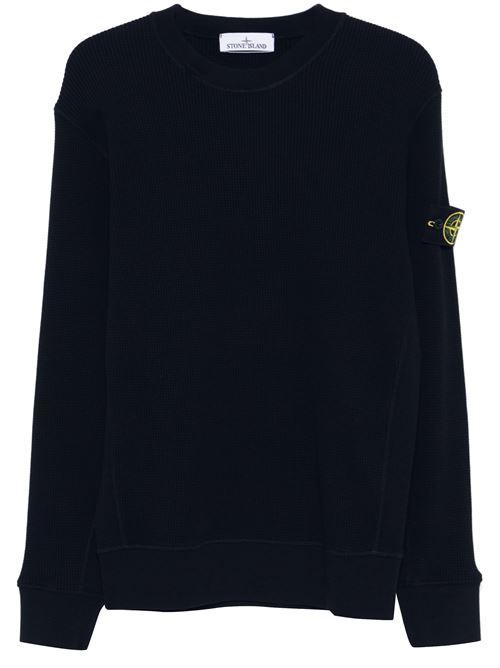 Maglione girocollo blue notte STONE ISLAND | 156100008S0044V0020